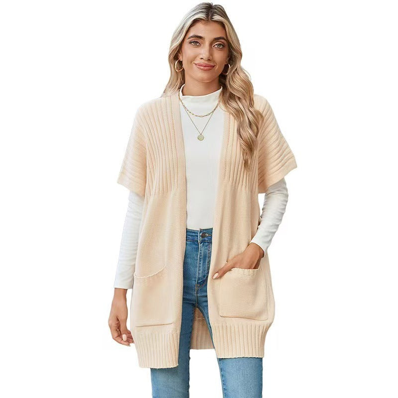 Cameron | Leicht Open-Front Strickcardigan – Bild 3