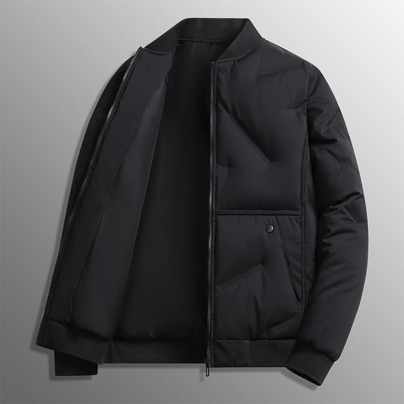 Herren-Pufferjacke | Lange Ärmel und Taschen