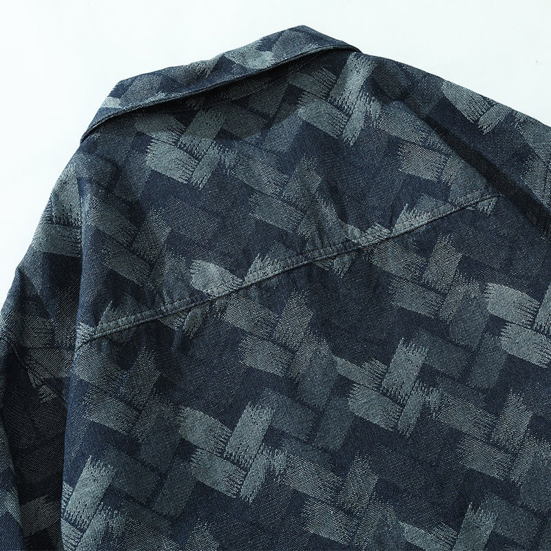 Herren-Langarmjacke | Schlichtes Design mit Taschen