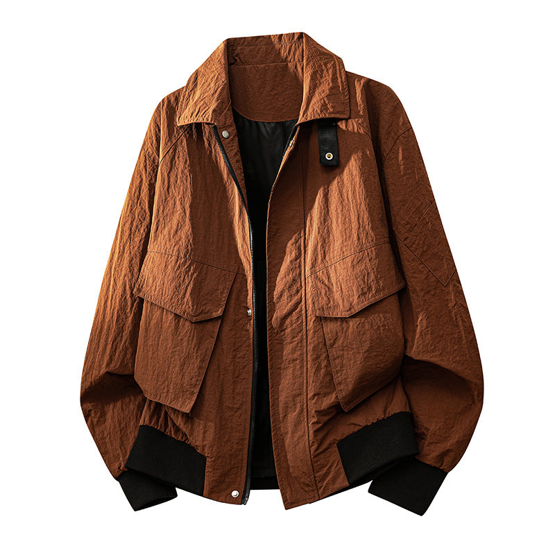 Field-Bomberjacke | Pattentaschen und Rippbündchen