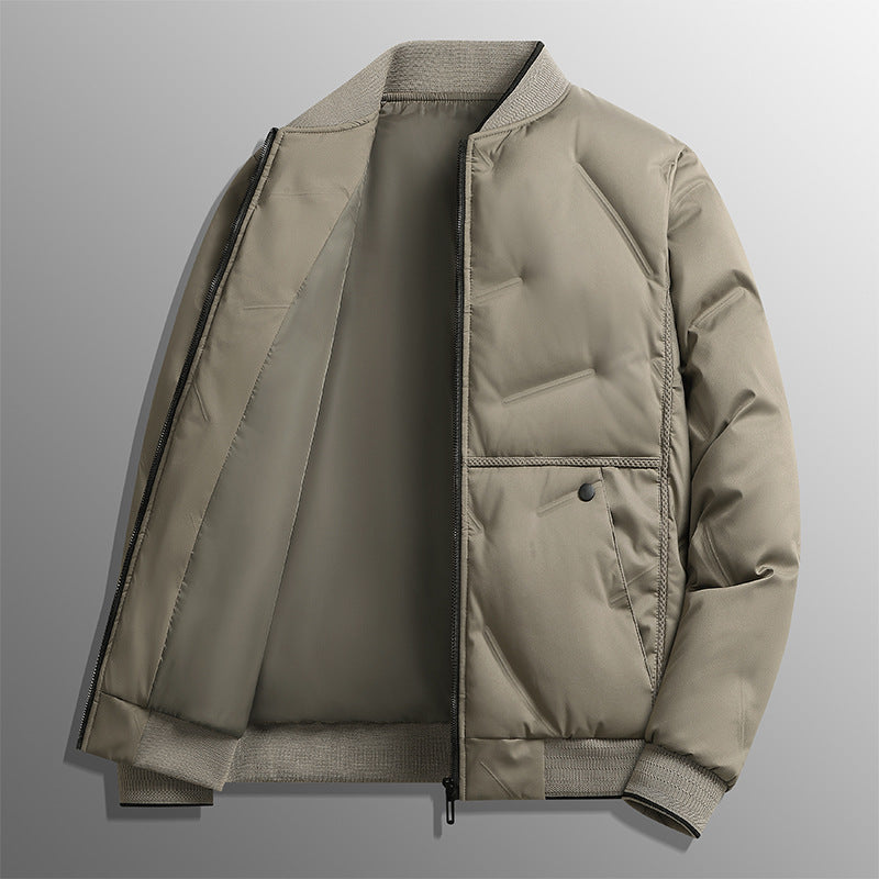 Herren-Pufferjacke | Lange Ärmel und Taschen