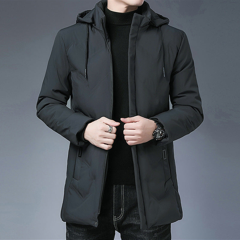 Herren-Kapuzenjacke | Lange Ärmel und Taschen