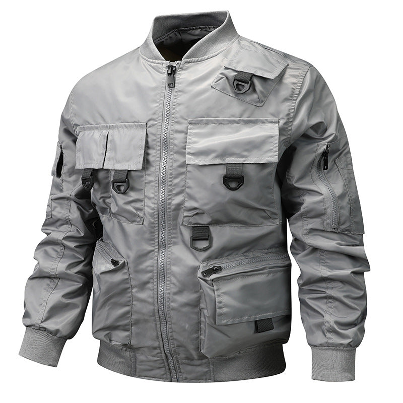 Herren-Bomberjacke | Modulare Taschen und D-Ringe