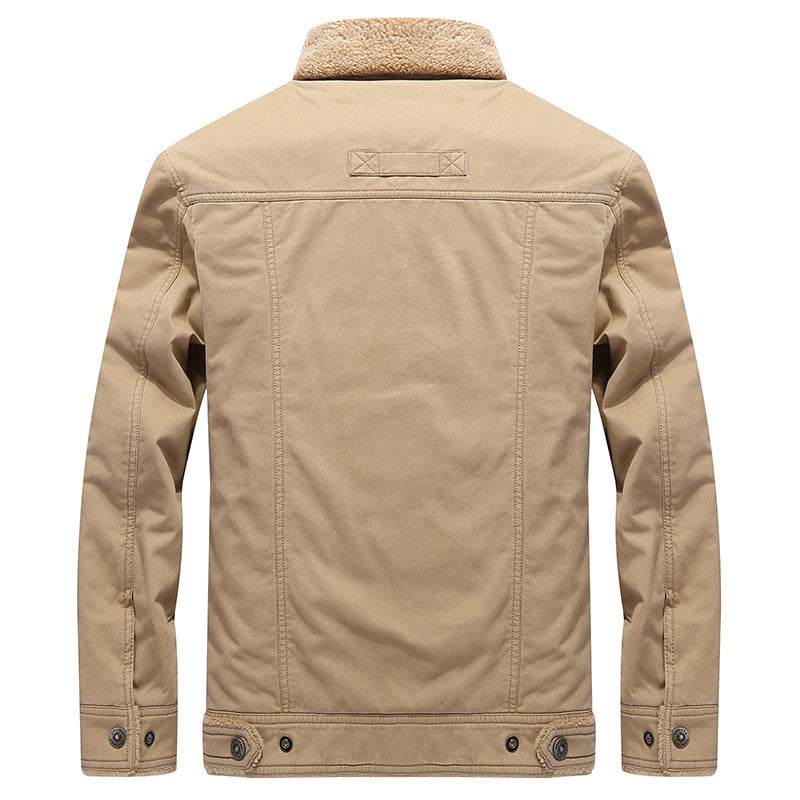 Herren-Utility-Jacke | Knöpfe und praktische Taschen