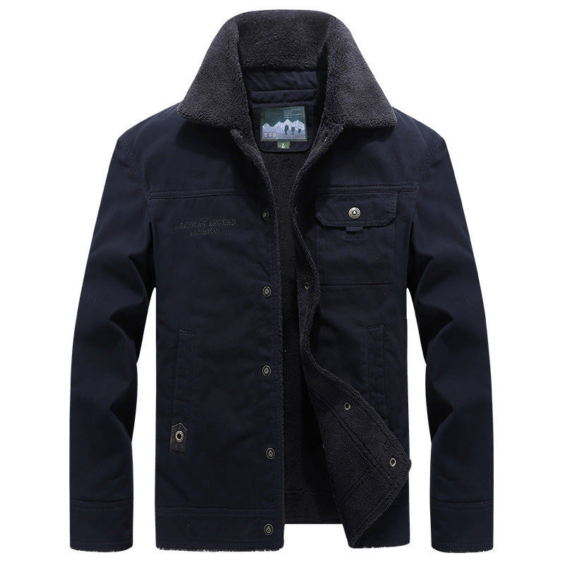 Herren-Utility-Jacke | Knöpfe und praktische Taschen