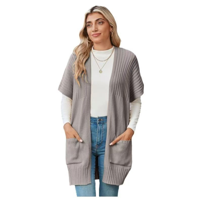 Cameron | Leicht Open-Front Strickcardigan – Bild 6