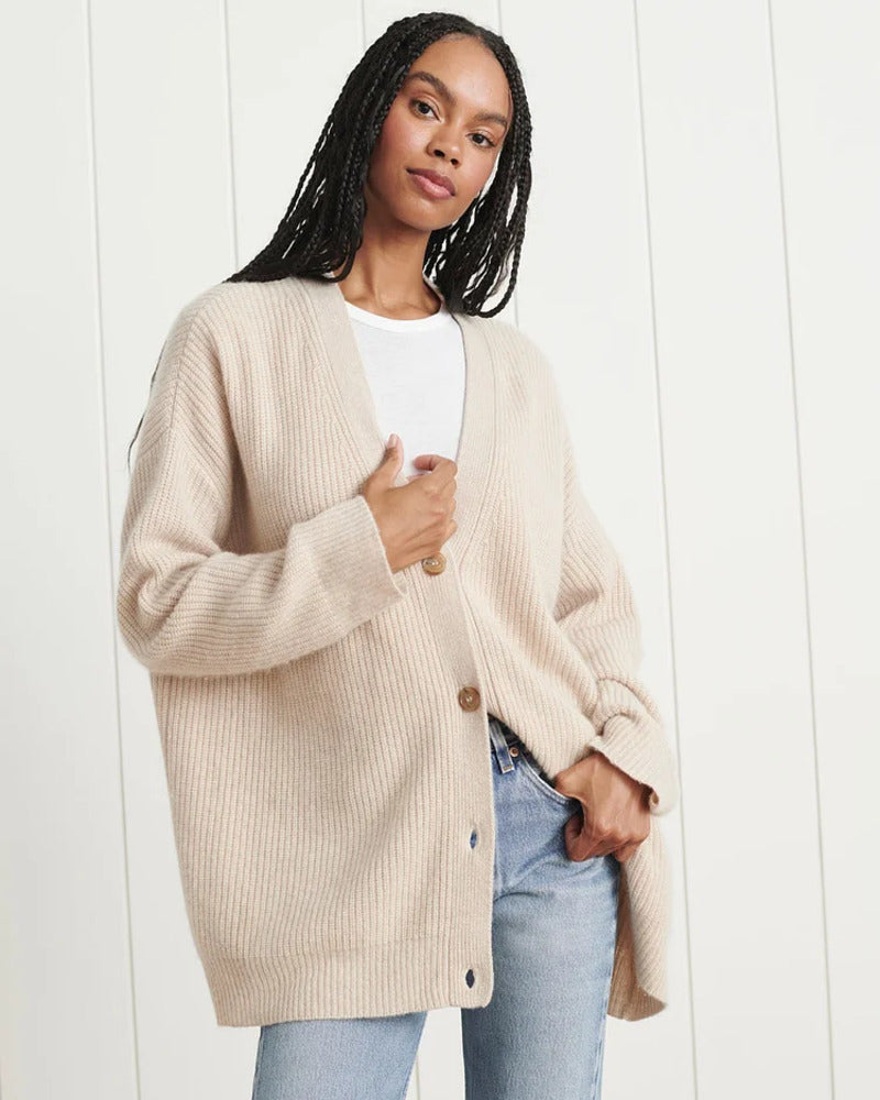 Marian | Kuscheliger Cardigan – Bild 4