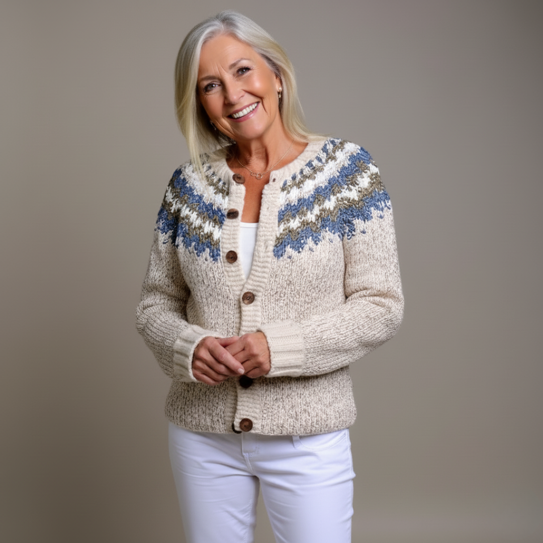 Peyton | Vintage-Icelandic Cardigan – Bild 1