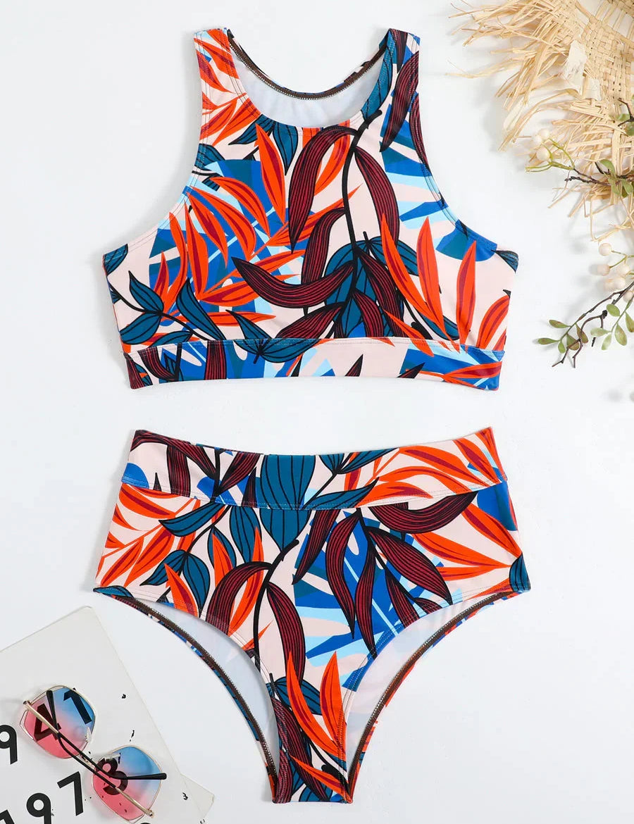 Viorica | Sportlicher Bikini mit hoher Taille