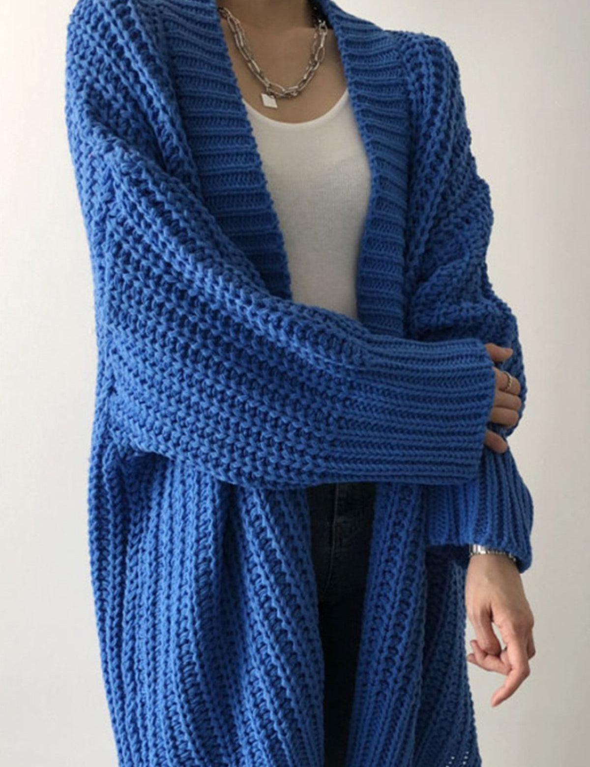 Oversized Strickjacke – Bild 3