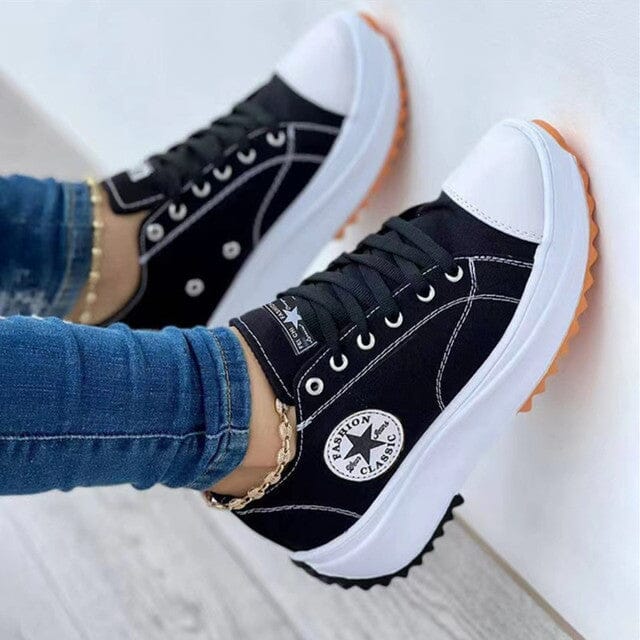 Zoe | Modische Plateau-Sneaker
