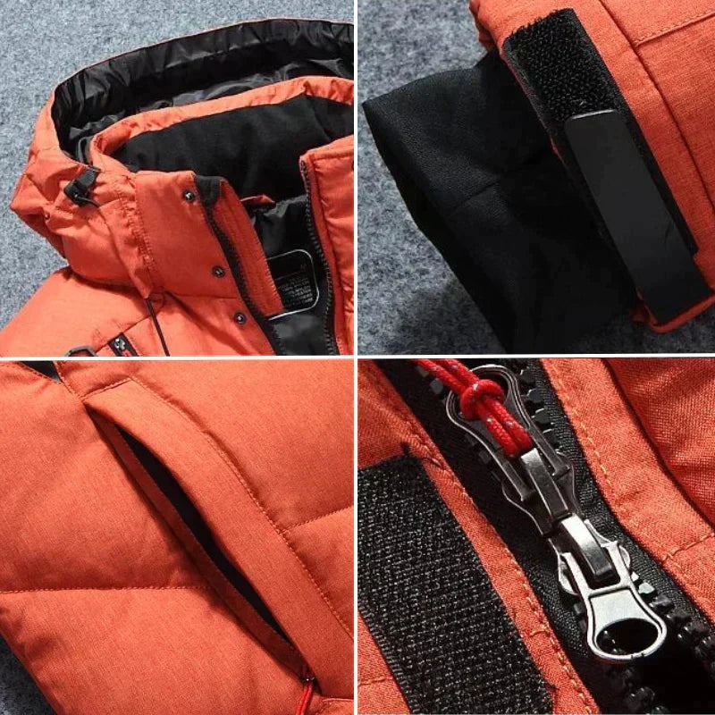 Windproof and Waterproof Jacket Blau