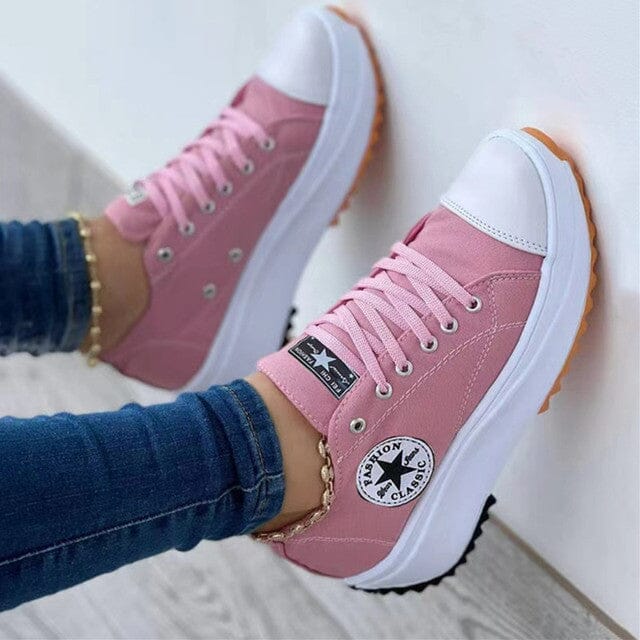 Zoe | Modische Plateau-Sneaker