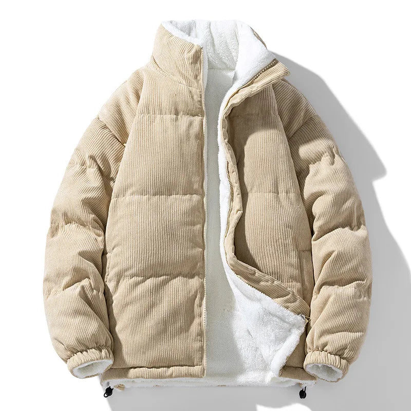 Premium Corduroy Jacket Blau