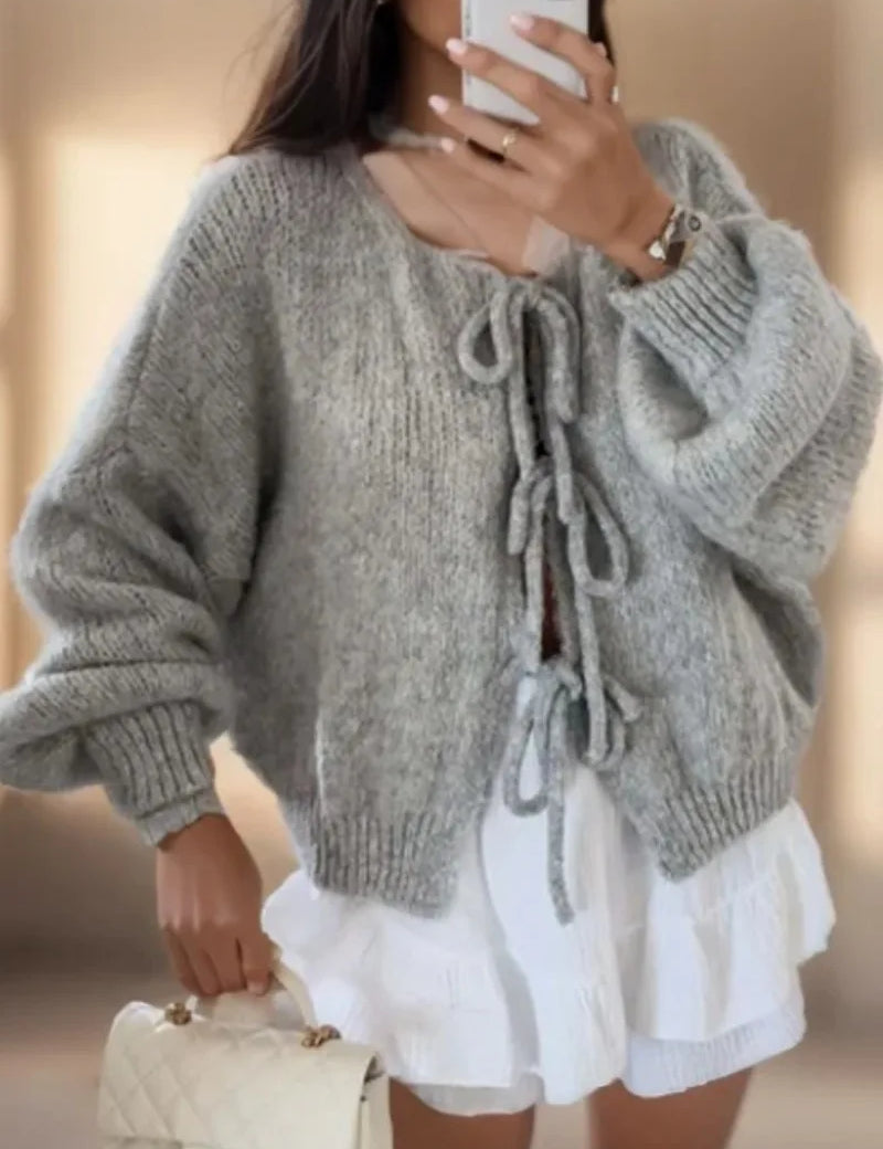 Elira | Damen lang-Sleeve Cardigan – Bild 4