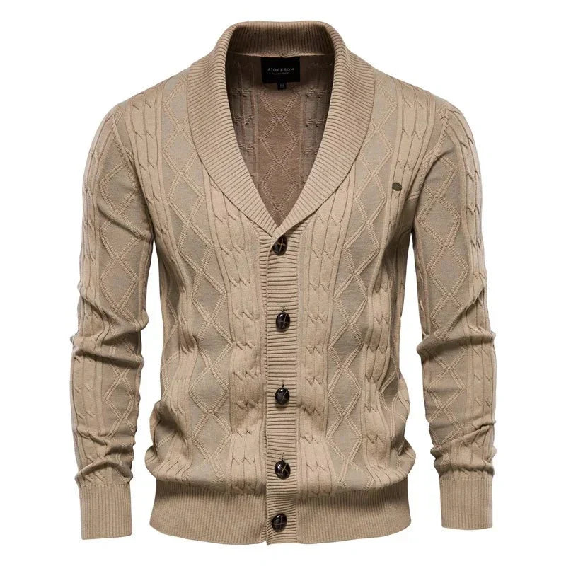 Sandu – Herren Cardigan mit Knöpfen – Bild 4