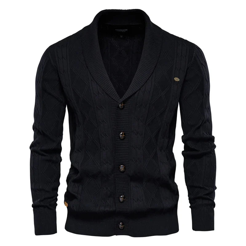 Sandu – Herren Cardigan mit Knöpfen – Bild 10