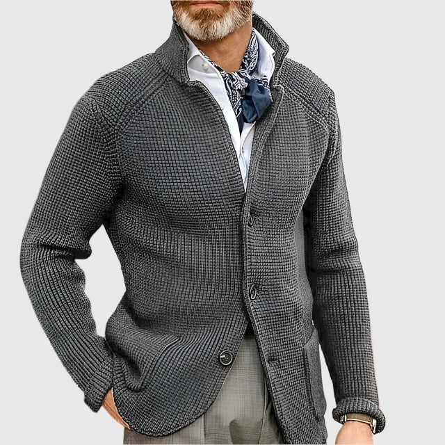 Alexandru-Tudor – Strukturierter Cardigan mit elegantem Design – Bild 17