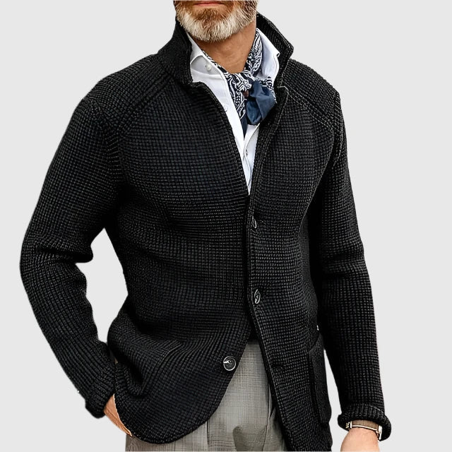 Alexandru-Tudor – Strukturierter Cardigan mit elegantem Design – Bild 16
