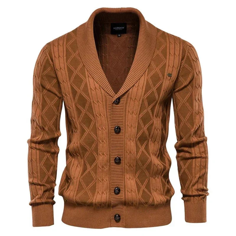 Sandu – Herren Cardigan mit Knöpfen – Bild 5