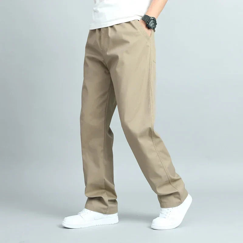 Alexandru-Paul | Weite Herrenhose aus Baumwolle