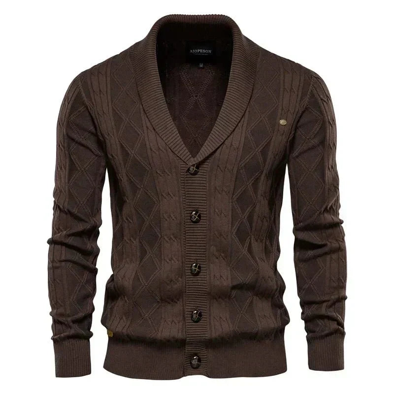 Sandu – Herren Cardigan mit Knöpfen – Bild 3