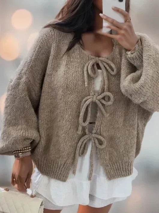 Elira | Damen lang-Sleeve Cardigan – Bild 1