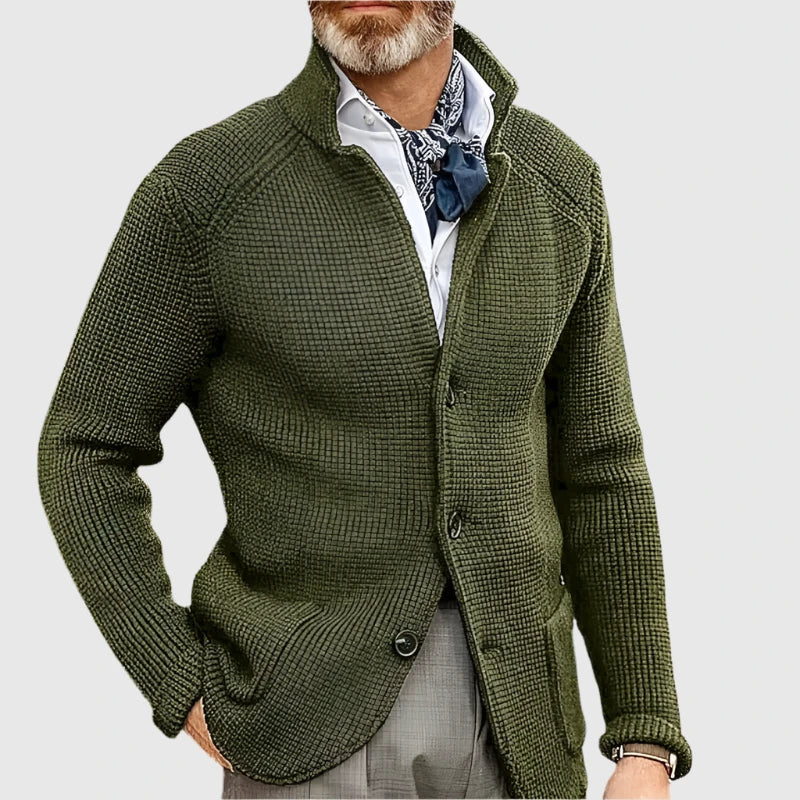 Alexandru-Tudor – Strukturierter Cardigan mit elegantem Design – Bild 6