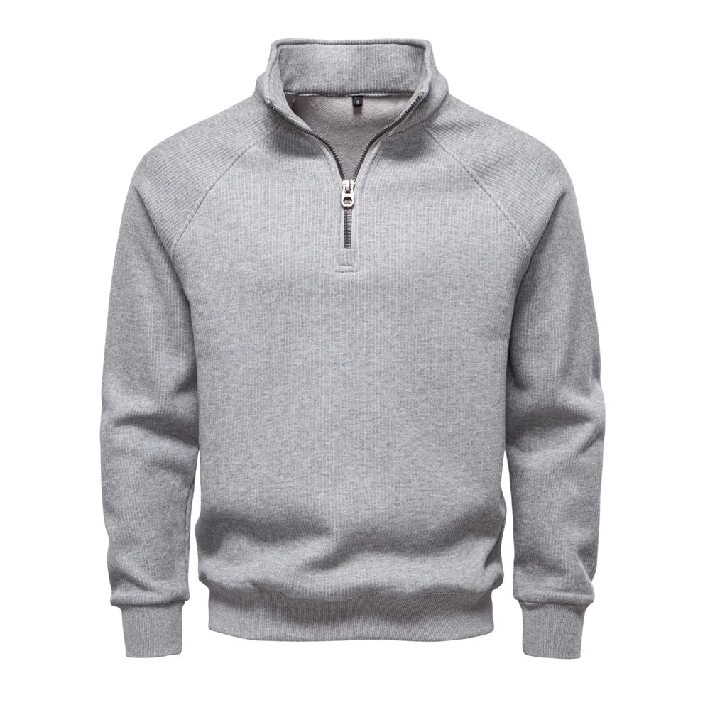 Traian – Jordan Thermopullover für Herren – Marineblau – Bild 1
