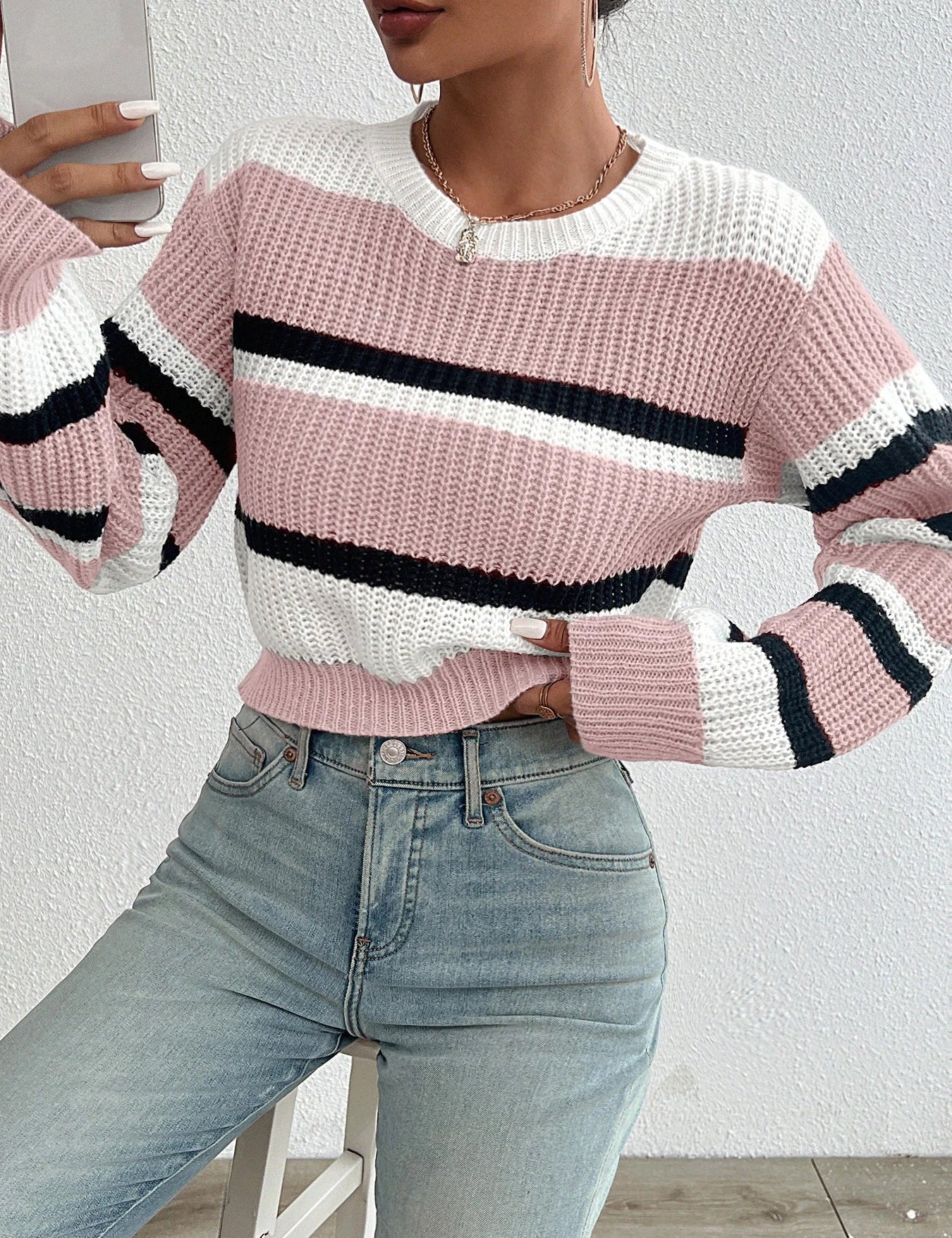 Ema | Weicher, vielseitiger Oversized-Pullover