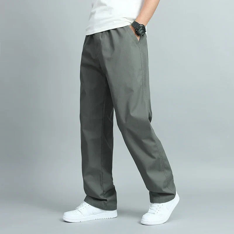 Alexandru-Paul | Weite Herrenhose aus Baumwolle