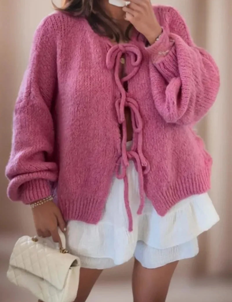 Elira | Damen lang-Sleeve Cardigan – Bild 2