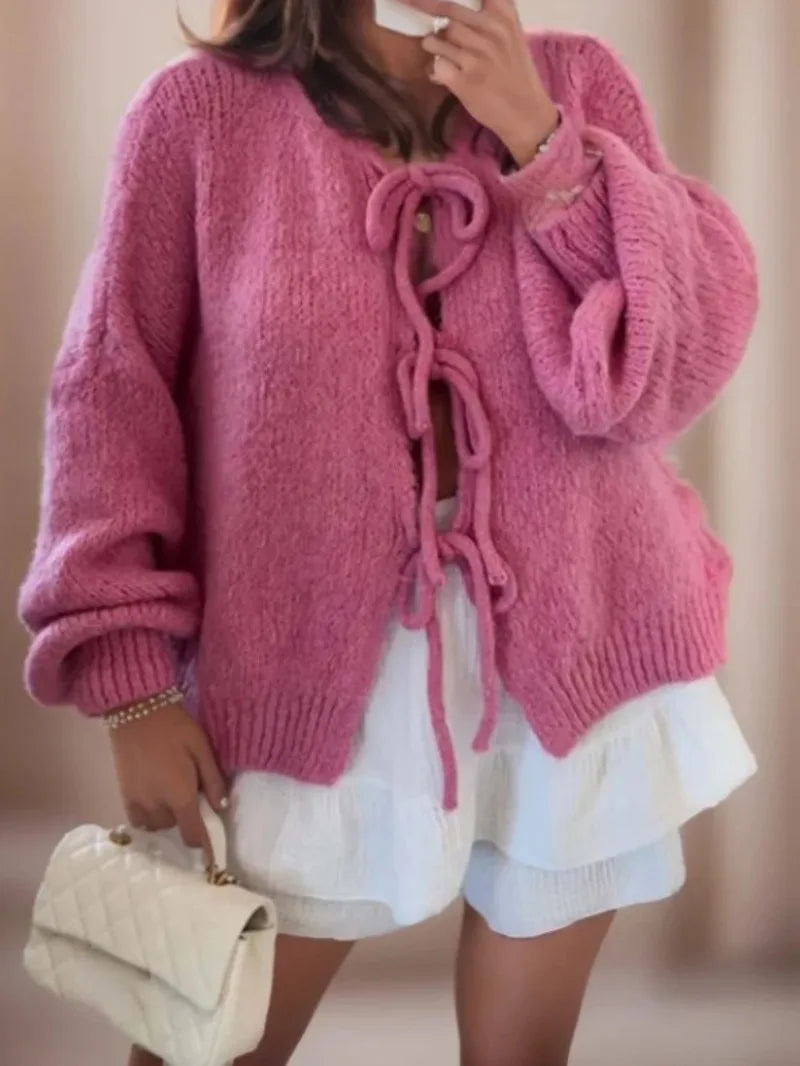 Elira | Damen lang-Sleeve Cardigan – Bild 2