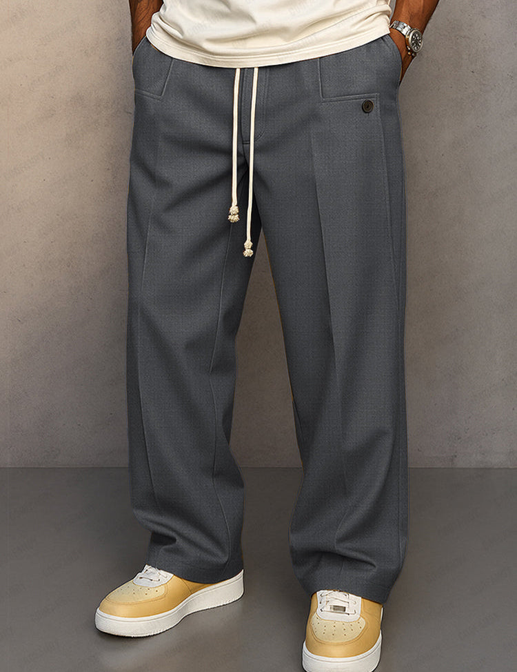 Andrei-Victor | Elegante Hose mit Schnürzug