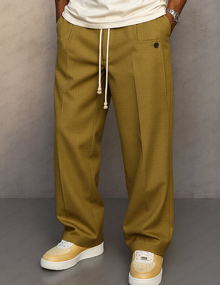 Andrei-Victor | Elegante Hose mit Schnürzug