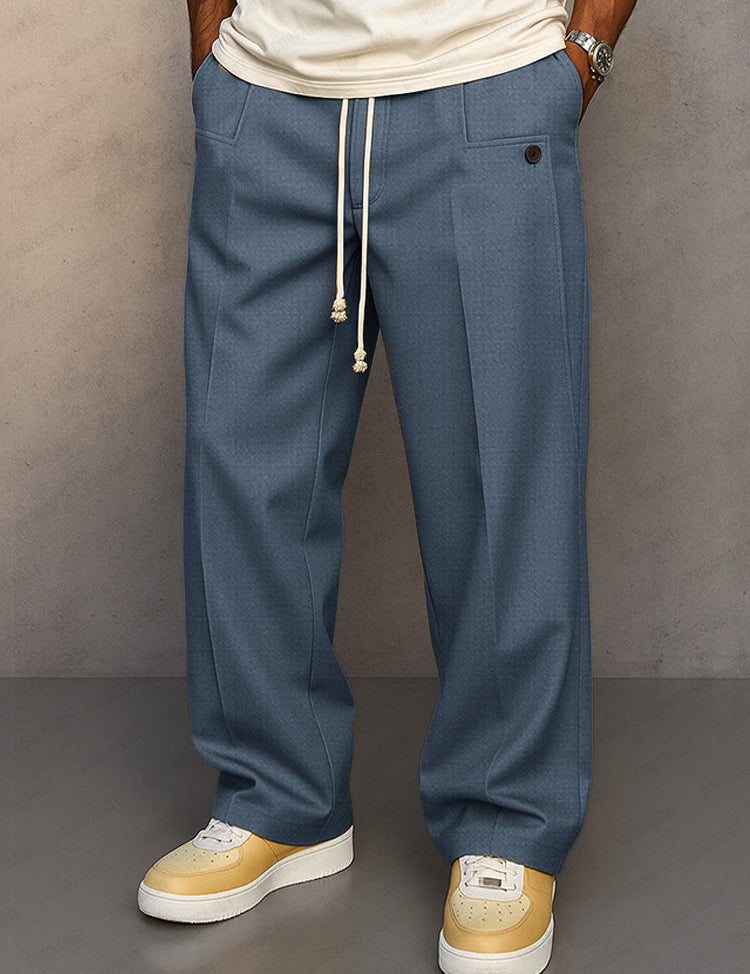 Andrei-Victor | Elegante Hose mit Schnürzug