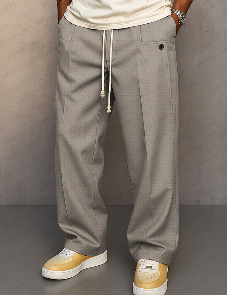 Andrei-Victor | Elegante Hose mit Schnürzug