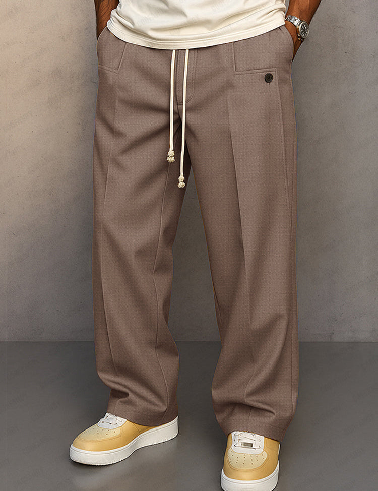 Andrei-Victor | Elegante Hose mit Schnürzug