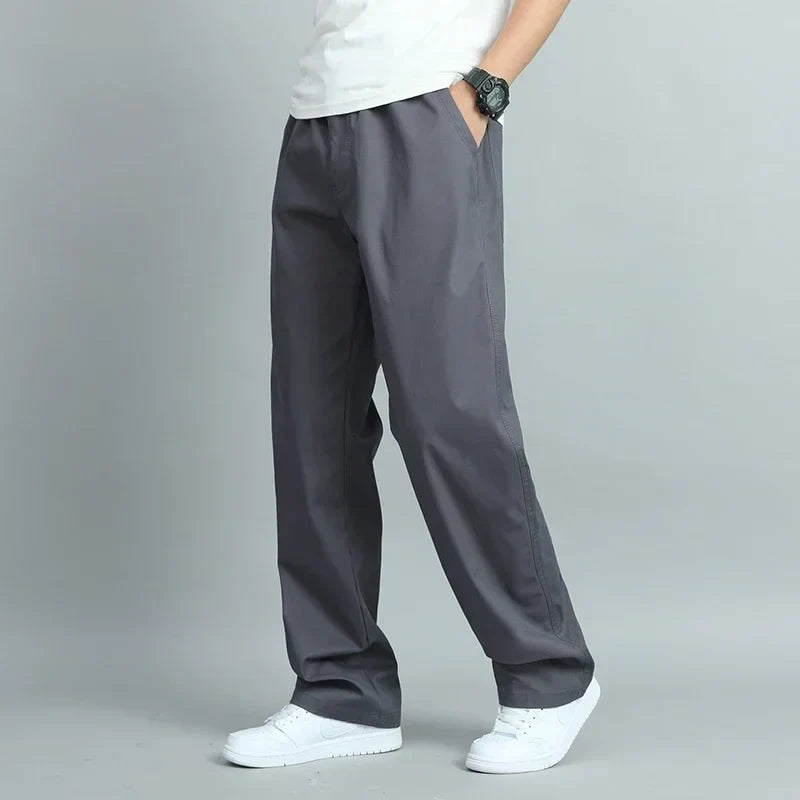 Alexandru-Paul | Weite Herrenhose aus Baumwolle