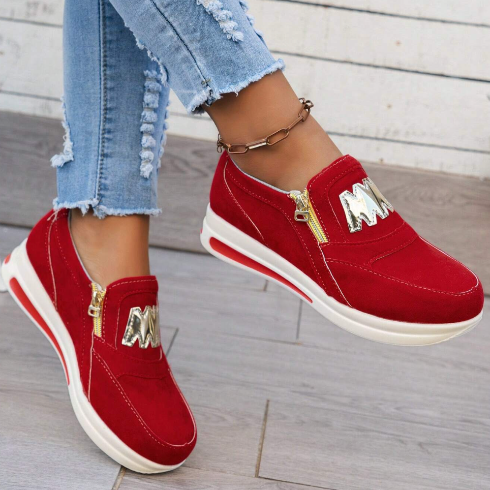 Lavinia | Stilvolle schmerzfreie Zipstep-Sneaker