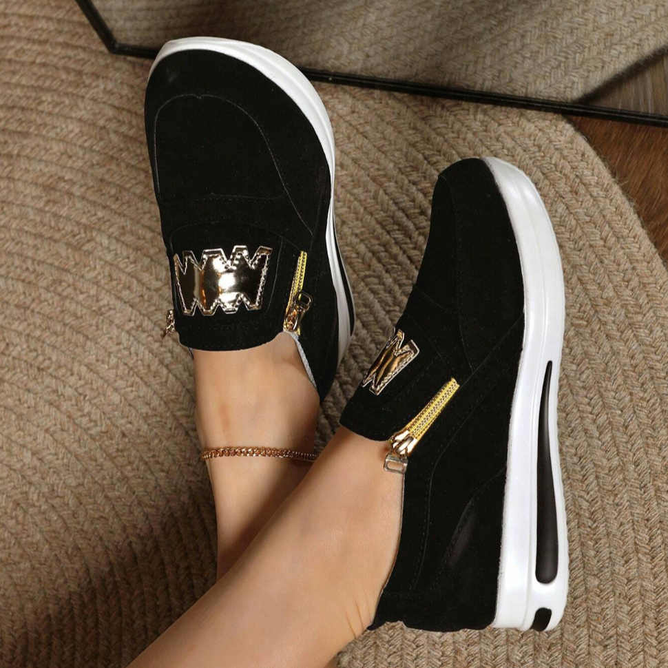 Lavinia | Stilvolle schmerzfreie Zipstep-Sneaker