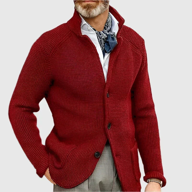 Alexandru-Tudor – Strukturierter Cardigan mit elegantem Design – Bild 8
