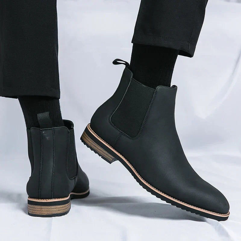 Adrian-Gabriel – Chelsea-Boots aus Leder – Bild 3