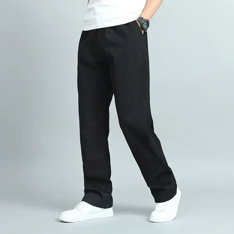 Alexandru-Paul | Weite Herrenhose aus Baumwolle