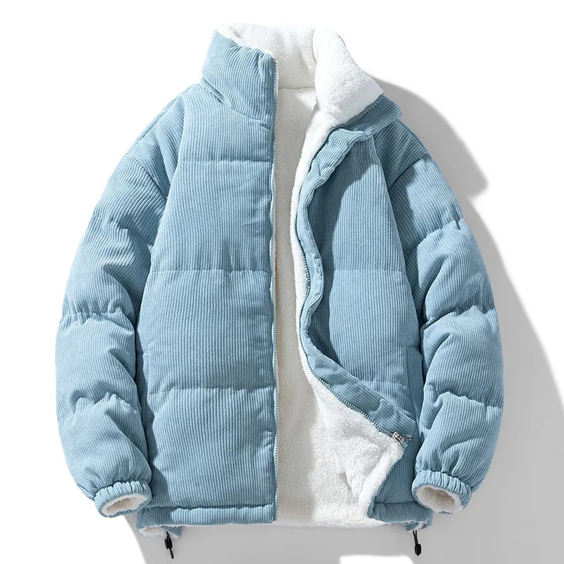 Premium Corduroy Jacket Blau