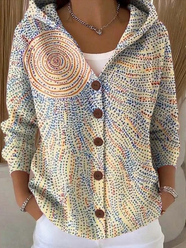 Cassidy | Langer künstlerischer Cardigan – Bild 6