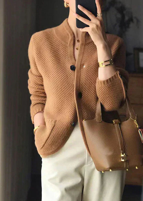 Alissa | Stylish kuschelig Cardigan – Bild 4