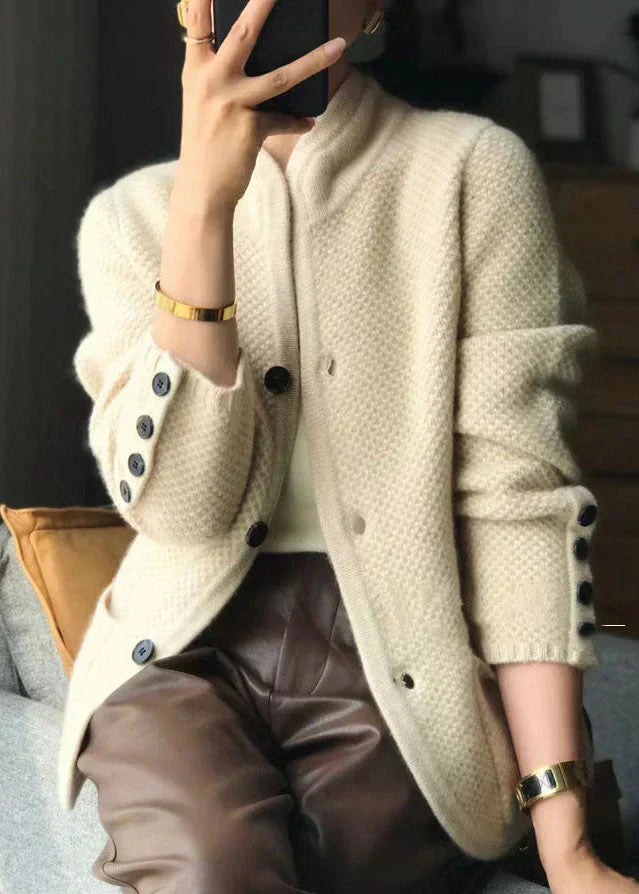 Alissa | Stylish kuschelig Cardigan – Bild 3
