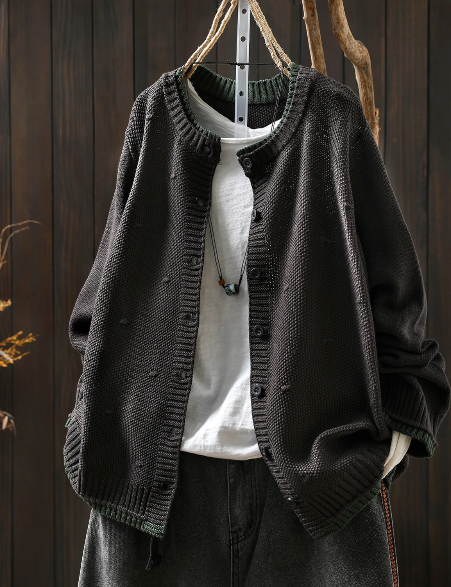 The Isolde | Strukturiert Cardigan – Bild 9