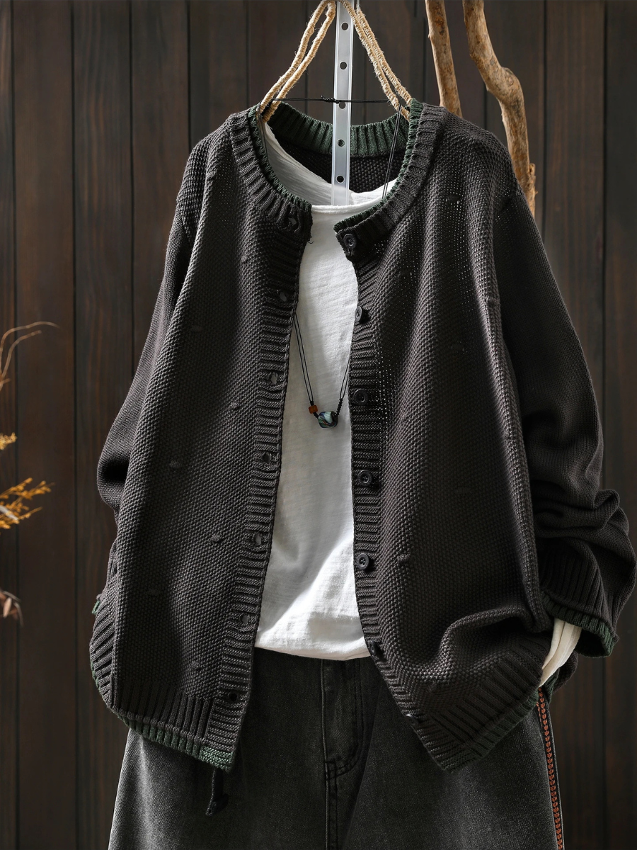 The Isolde | Strukturiert Cardigan – Bild 9